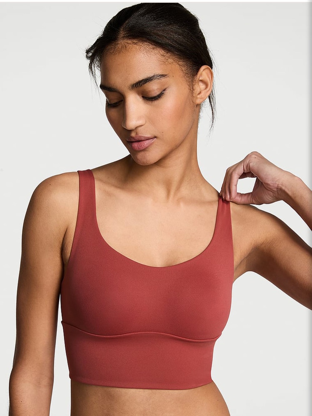 Victoria’s Secret VSX Cross-Back Mesh Workout Bra Size:S Yoga Seamless Sports